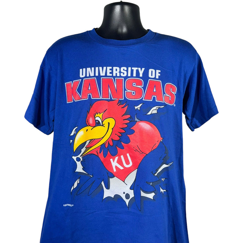 Vintage University of Kansas Jayhawks Breakthrough Nutmeg Tee