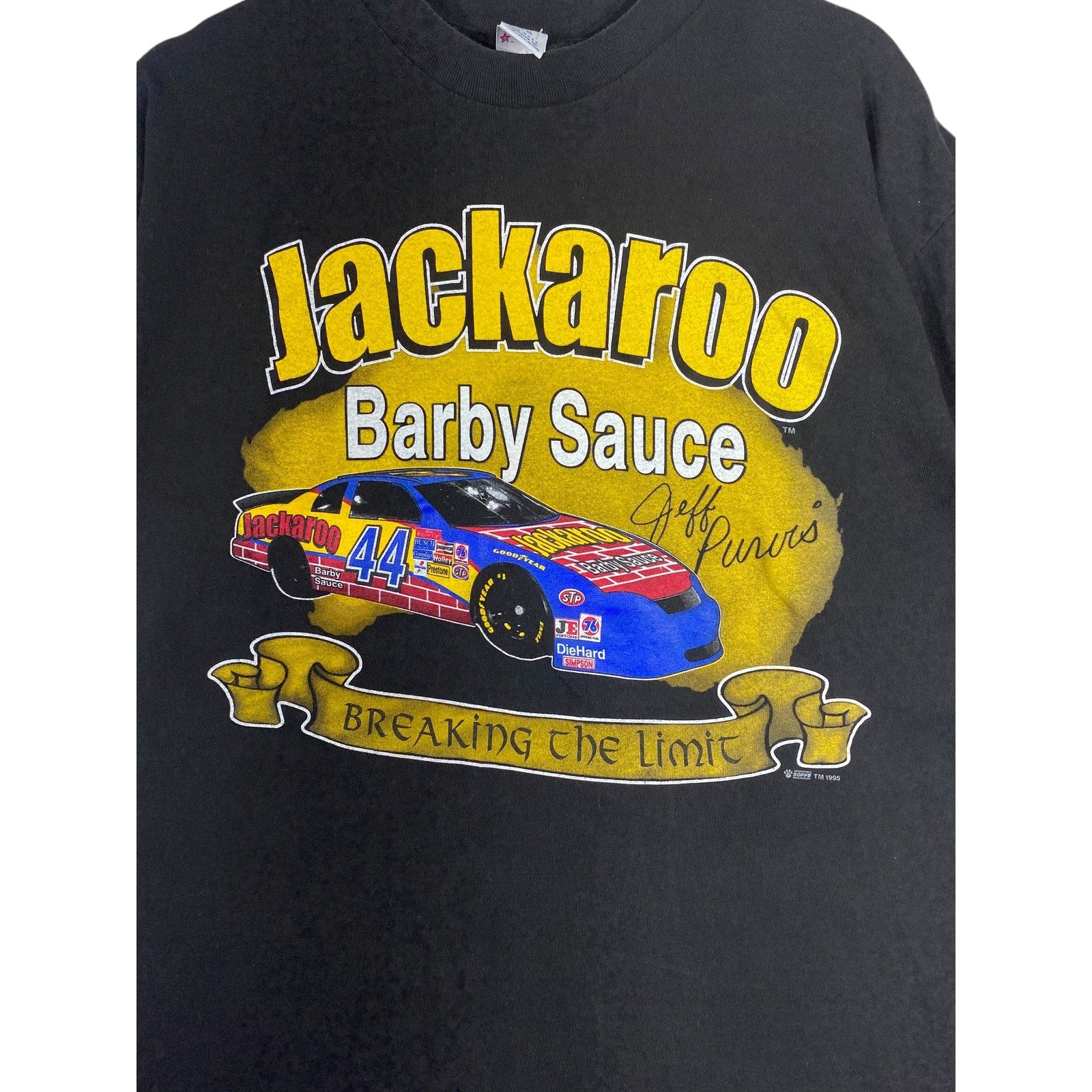 Vintage Jackaroo Barby Sauce Jeff Purvis 44 T-Shirt