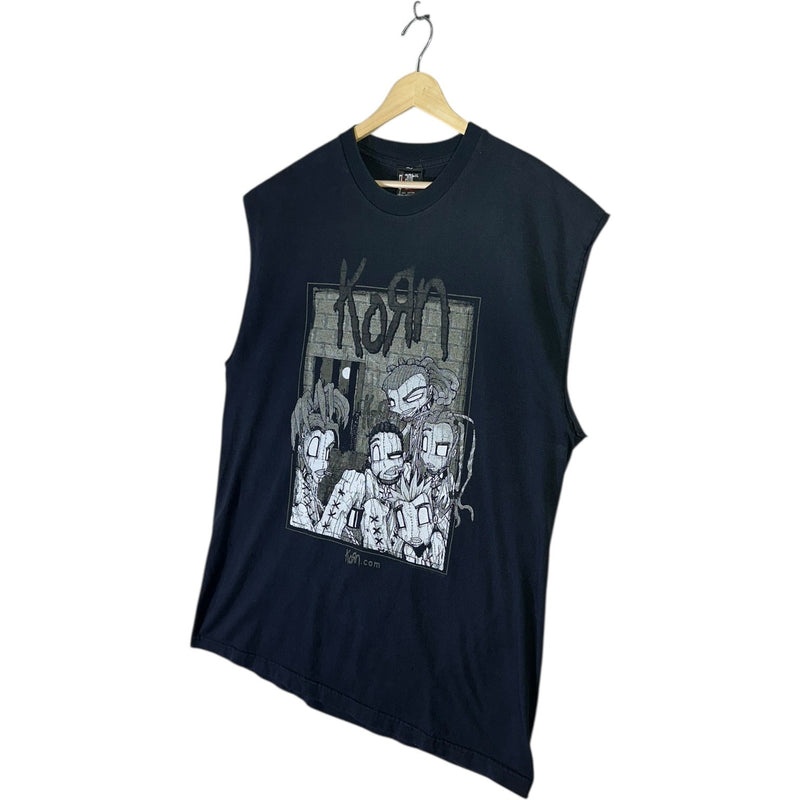 Vintage Korn Cartoon Muscle Tee Tank Top