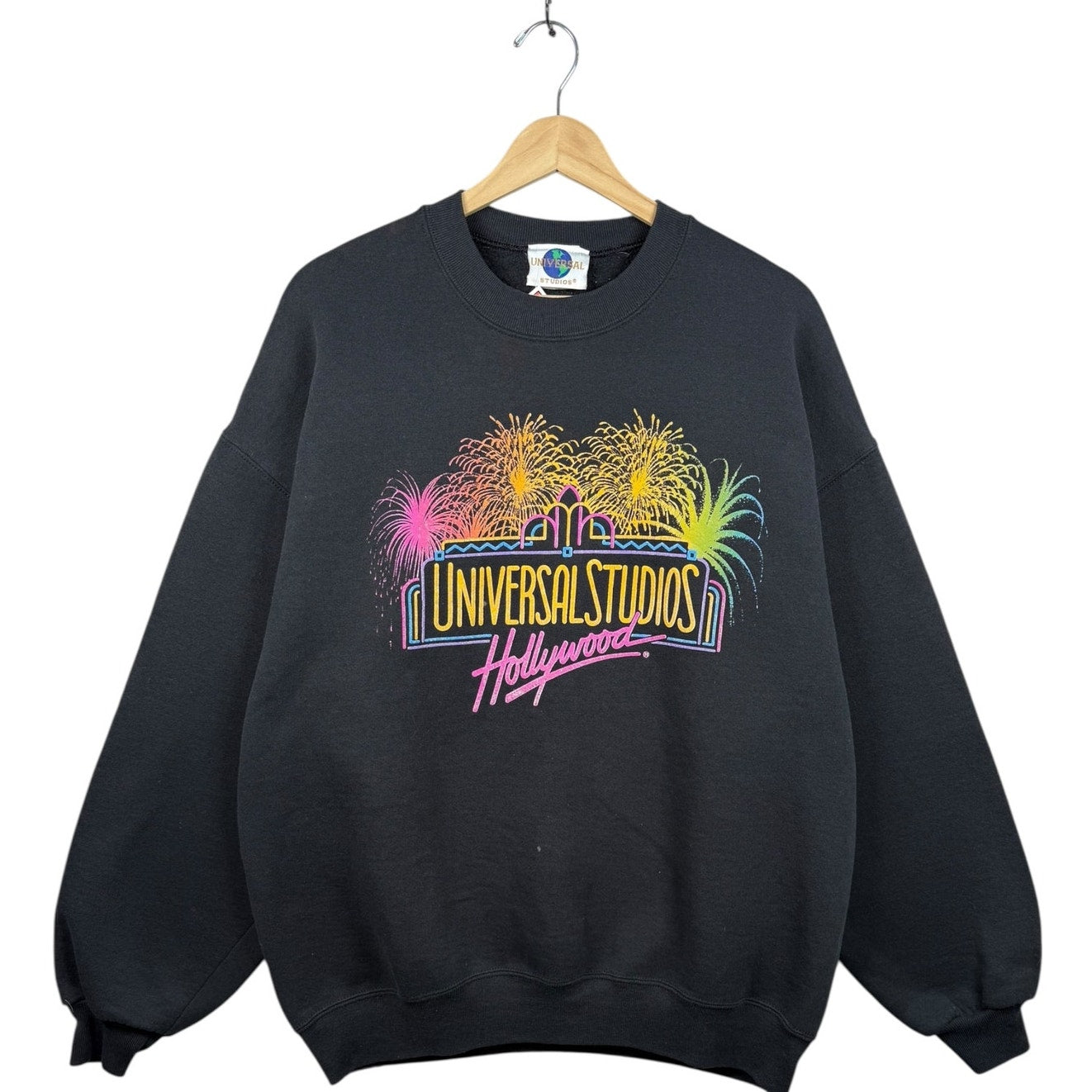 Vintage Universal Studios Hollywood Neon Crewneck