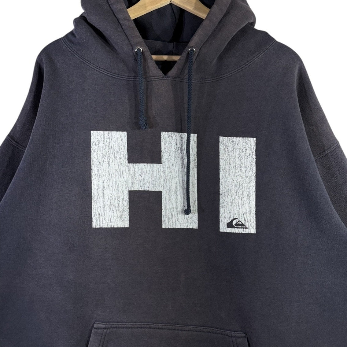 Vintage Quiksilver “HI” Logo Hoodie