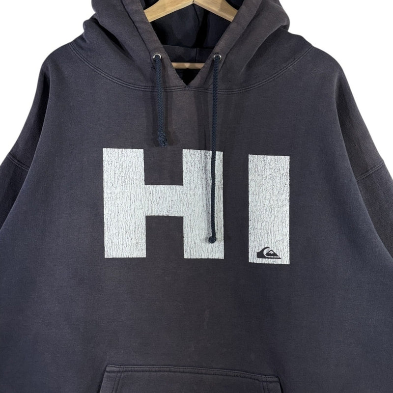 Vintage Quiksilver “HI” Logo Hoodie