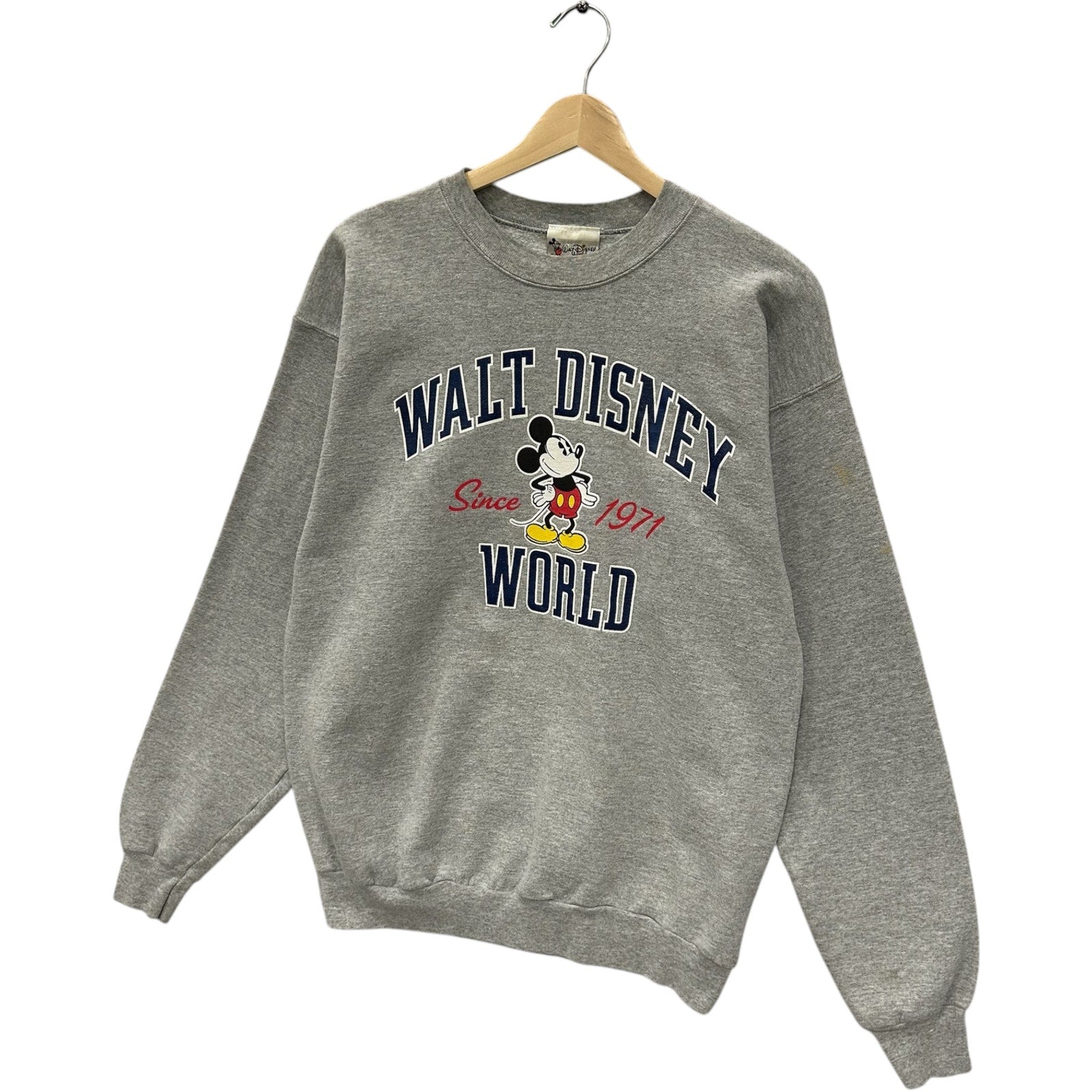 Vintage Walt Disney World Spellout Souvenir Crewneck 90s Medium