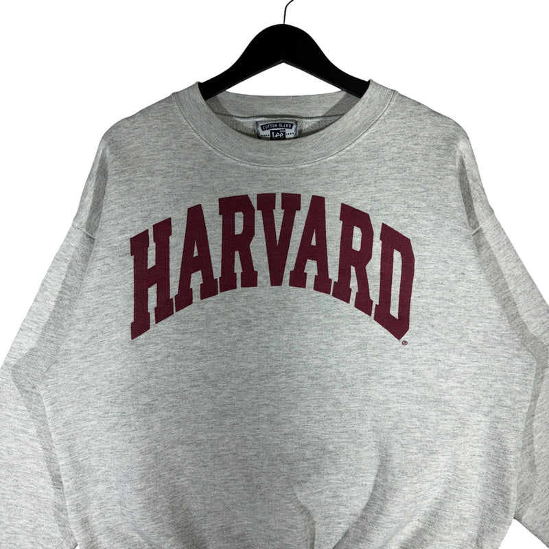 Vintage Harvard University Spellout Crewneck 90s