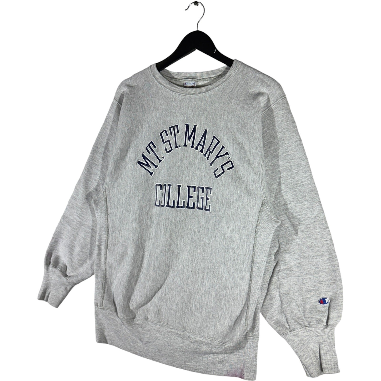 Vintage Champion Reverse Weave Mt. St Marys College Crewneck