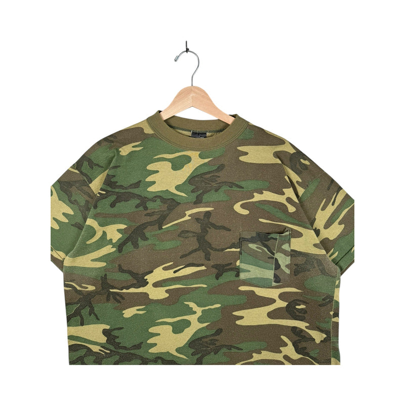 Vintage Camo Army Military T-Shirt