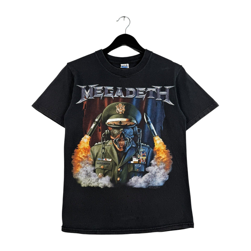 Vintage Megadeth Rattlehead Dual Missile Band T-Shirt