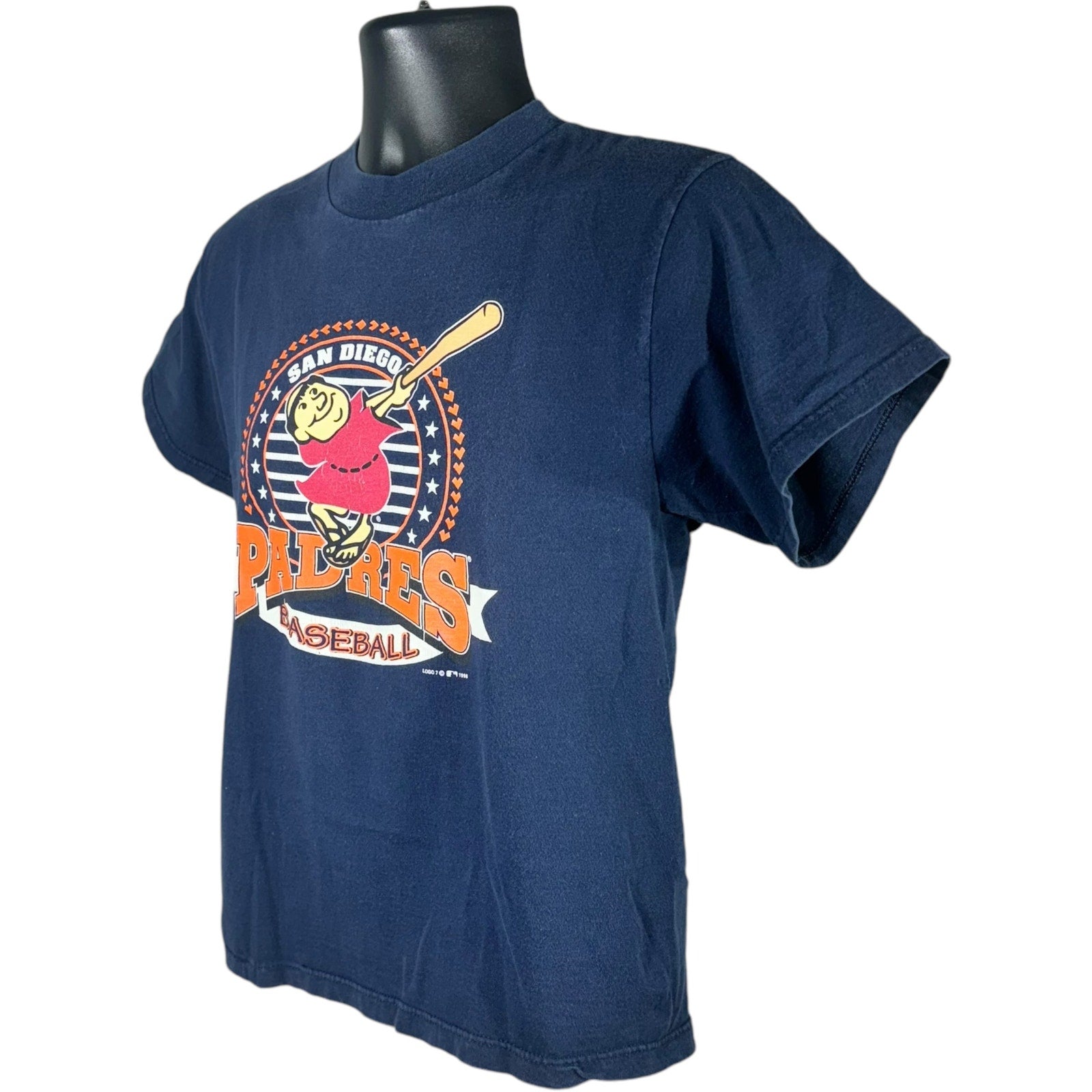 Vintage Logo 7 San Diego Padres MLB Tee 90s