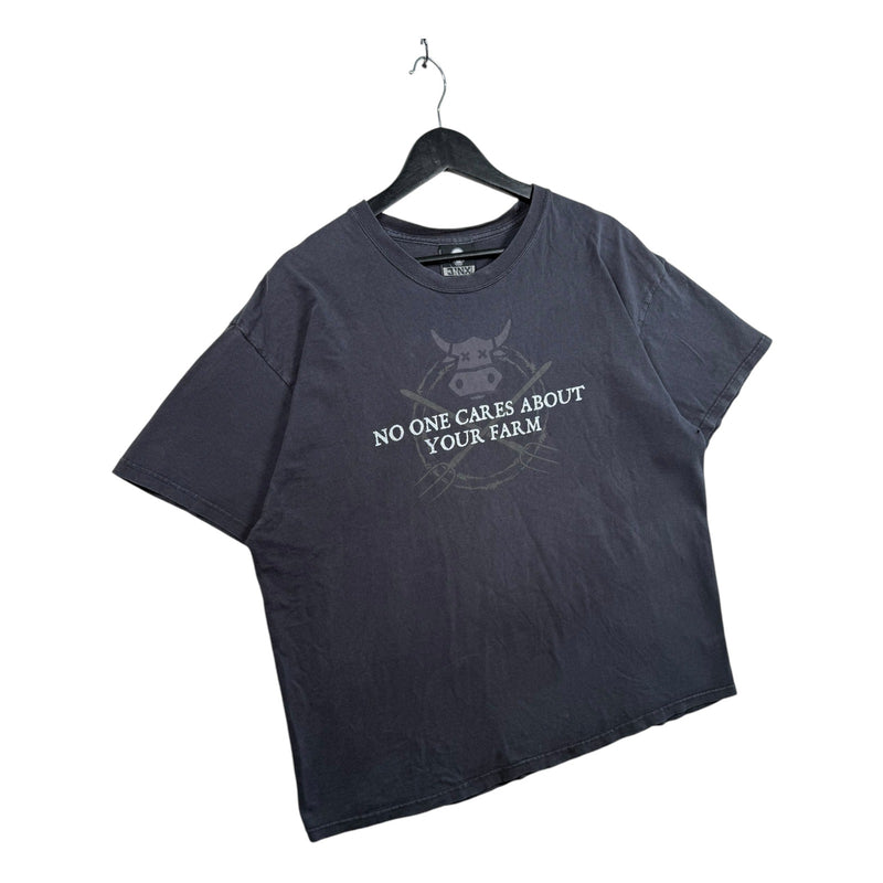 Vintage No One Cares About Your Farm Graphic T-Shirt