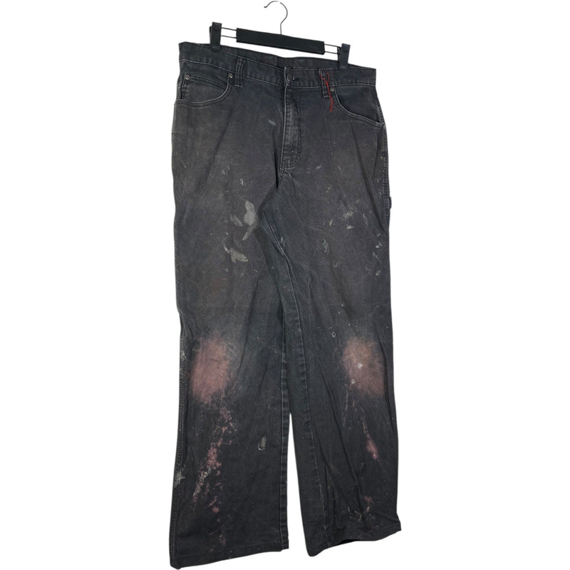 Vintage Dickies Paint Splatter Faded Carpenter Denim Jeans 32x32