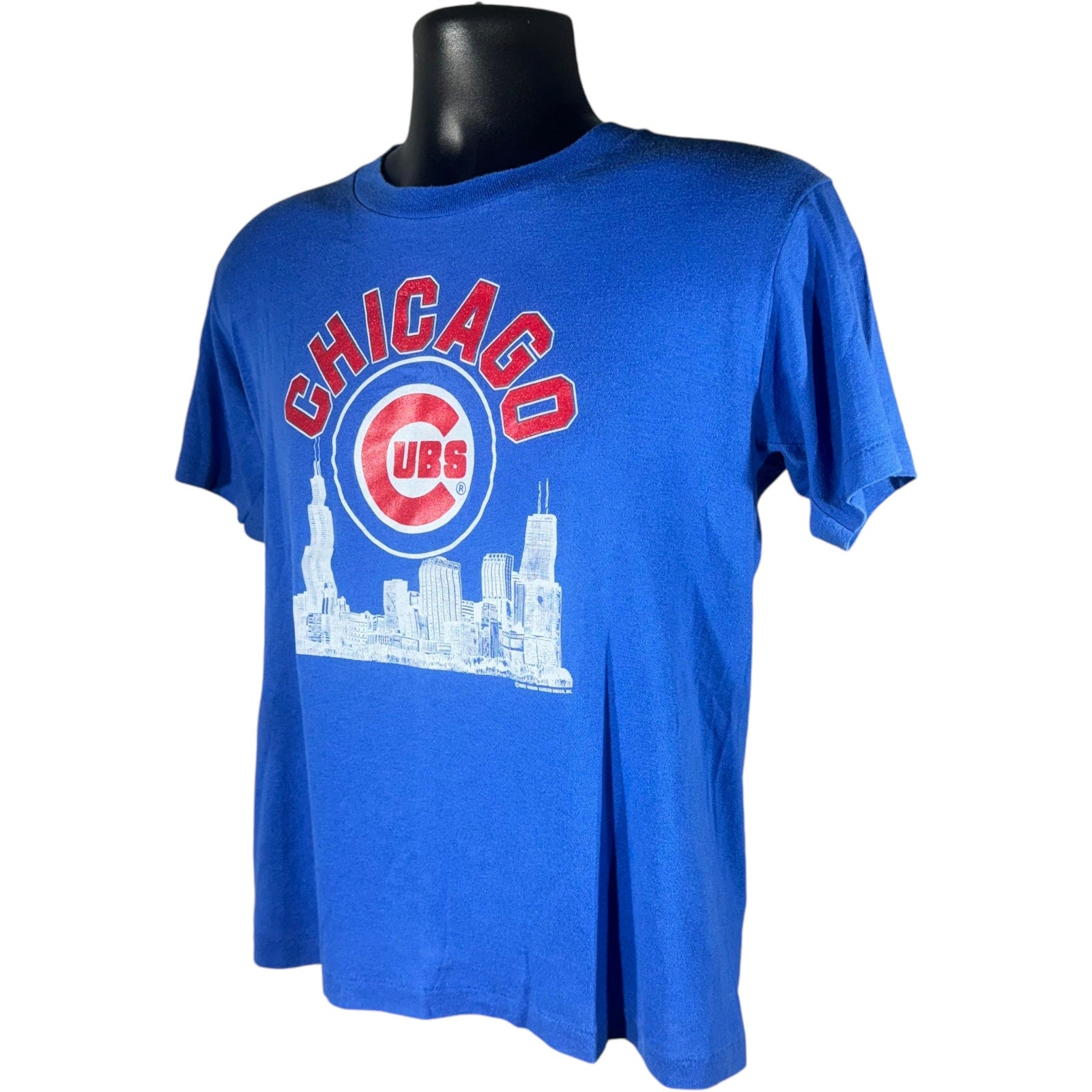 Vintage Chicago Cubs City Skyline Tee