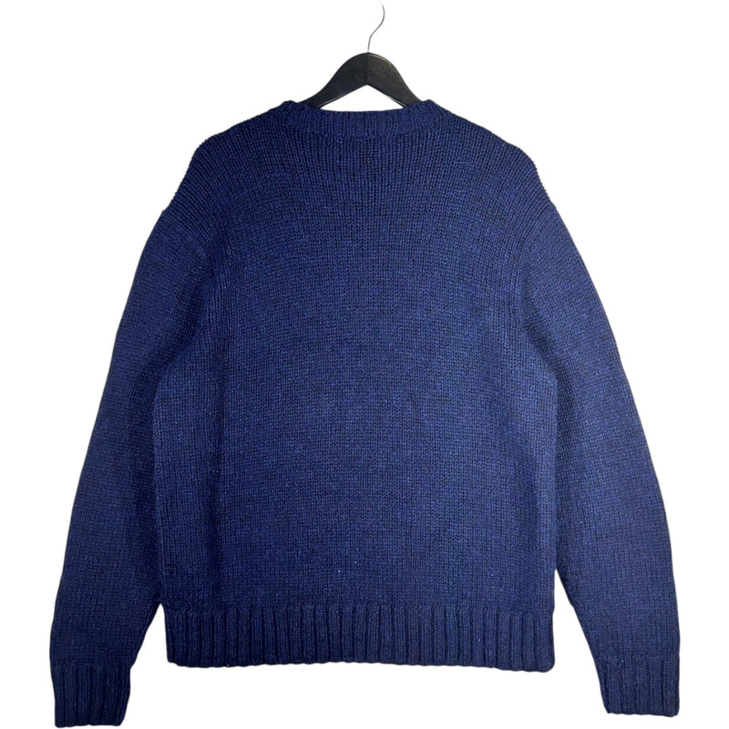 Vintage Polo Ralph Lauren Star Hand Knit Wool Sweater