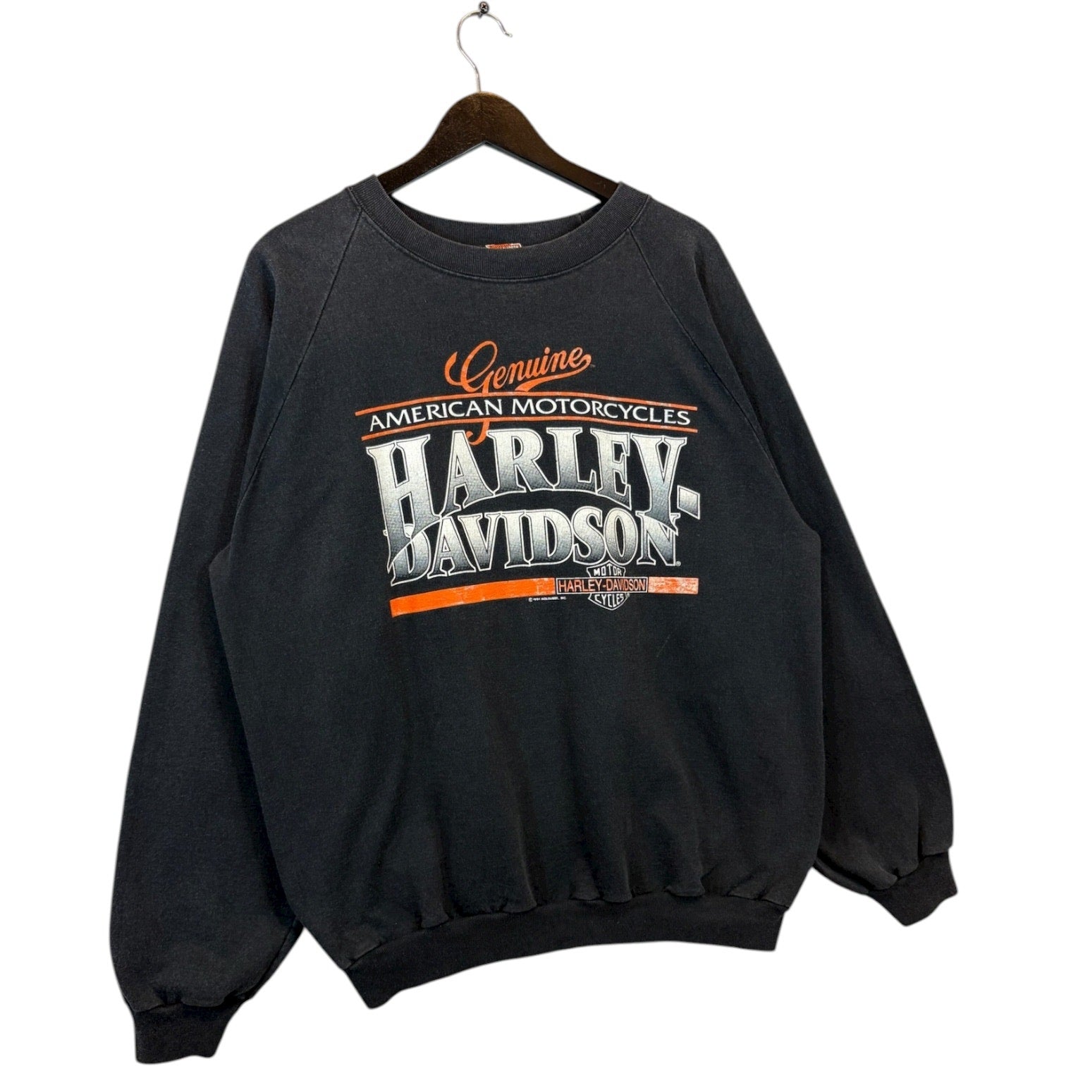 Vintage Harley Davidson Motorcycles Crewneck