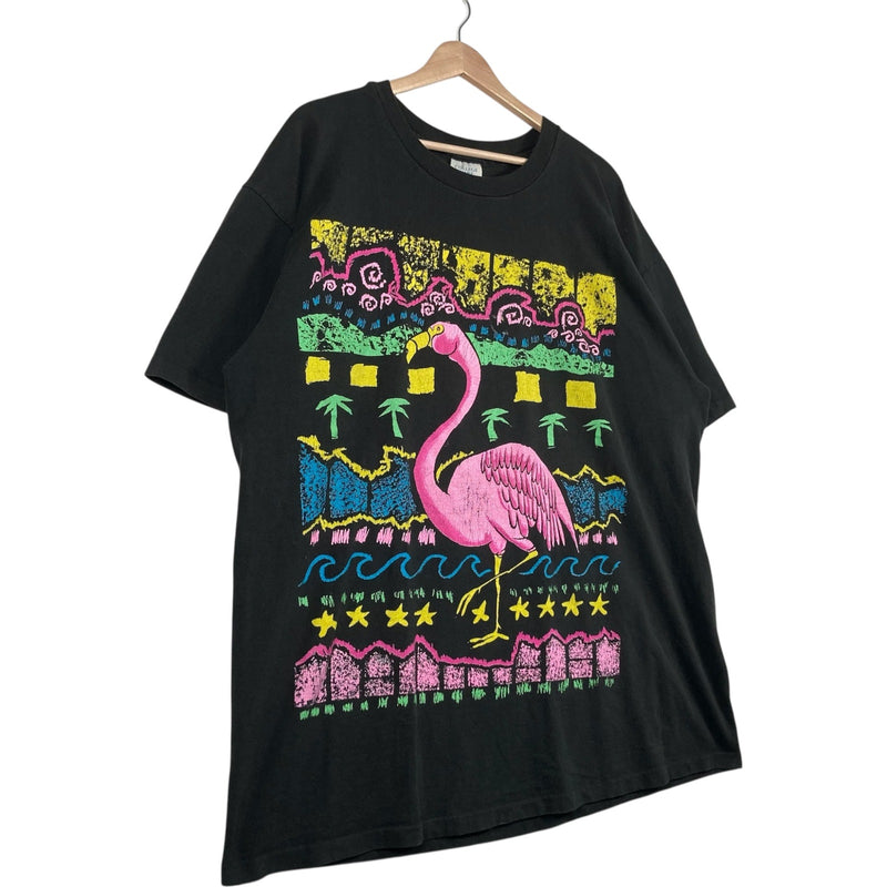 Vintage Flamingo Art Tee