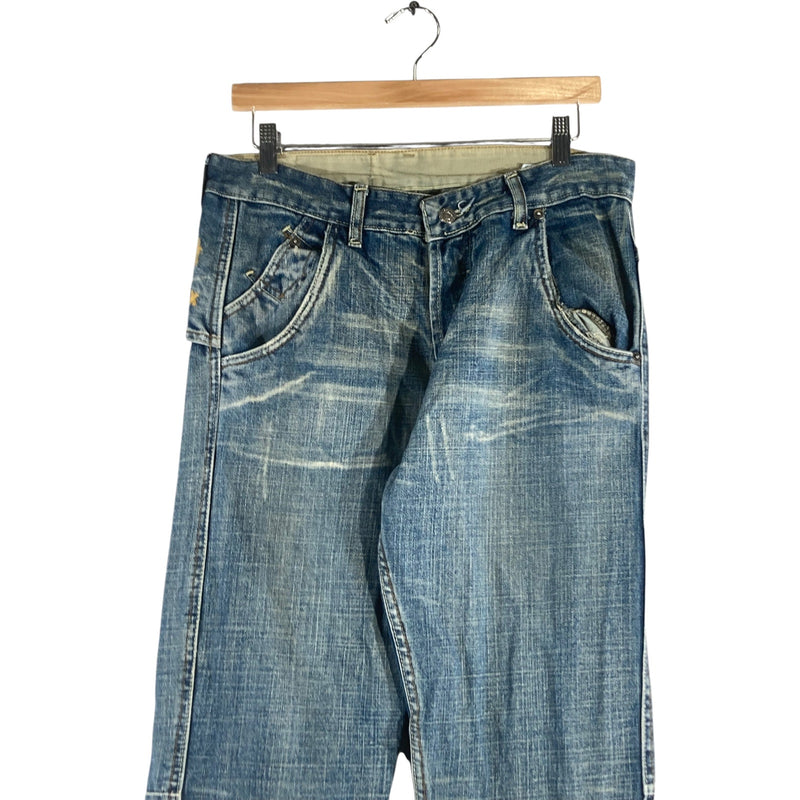 Vintage Replay Straight Leg Denim Jeans 32x32