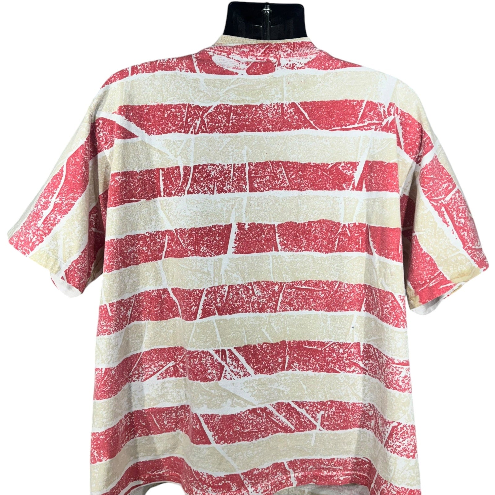 Vintage San Franciso 49ers Striped AOP Tee