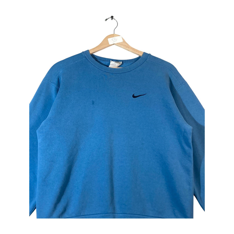 Vintage Nike Solid Pullover Sweatshirt Crewneck
