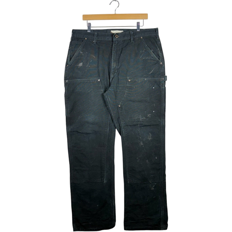 Vintage Carhartt Double Knee Dungaree Fit Carpenter Pants 38 x 34