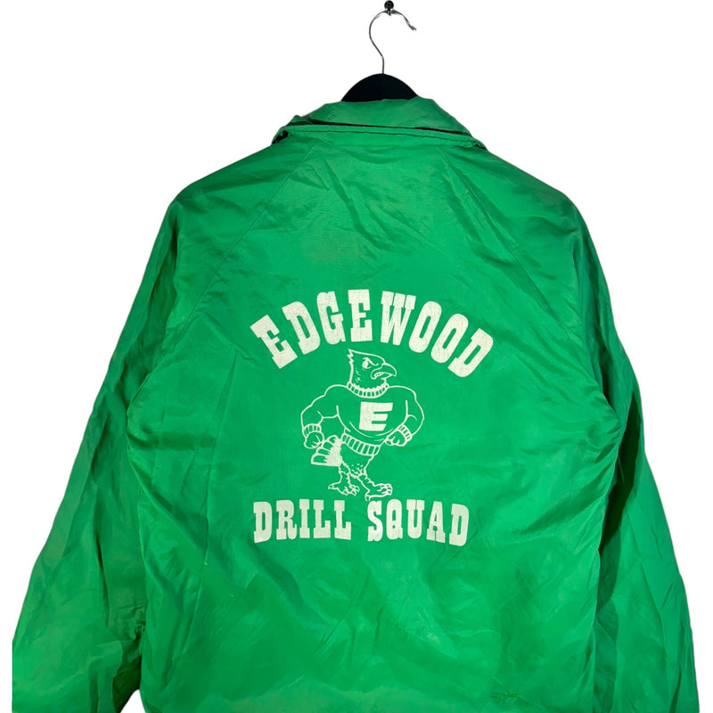 Vintage Edgewood College Drill Team Bomber Jacket