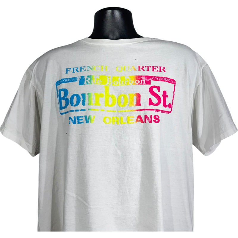 Vintage Bourbon Street New Orleans Souvenir Tee