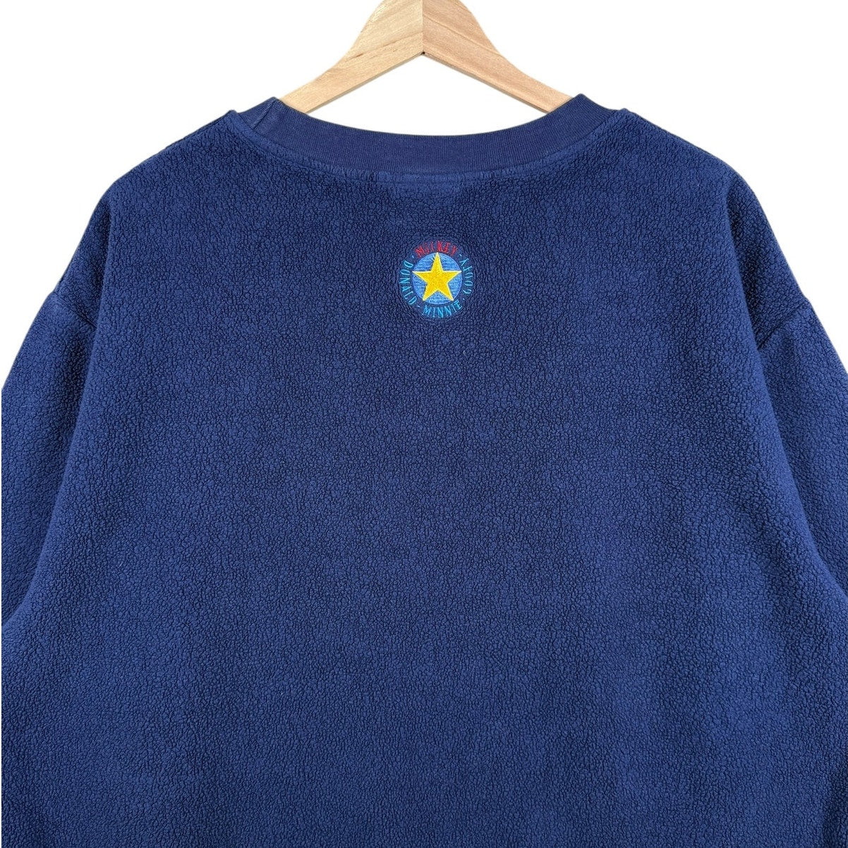 Vintage Disney Embroidery Mickey Minnie Donald Goofy Crewneck
