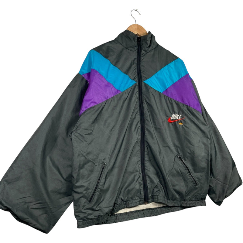 Vintage Nike Mini Logo Full Zip Light Jacket