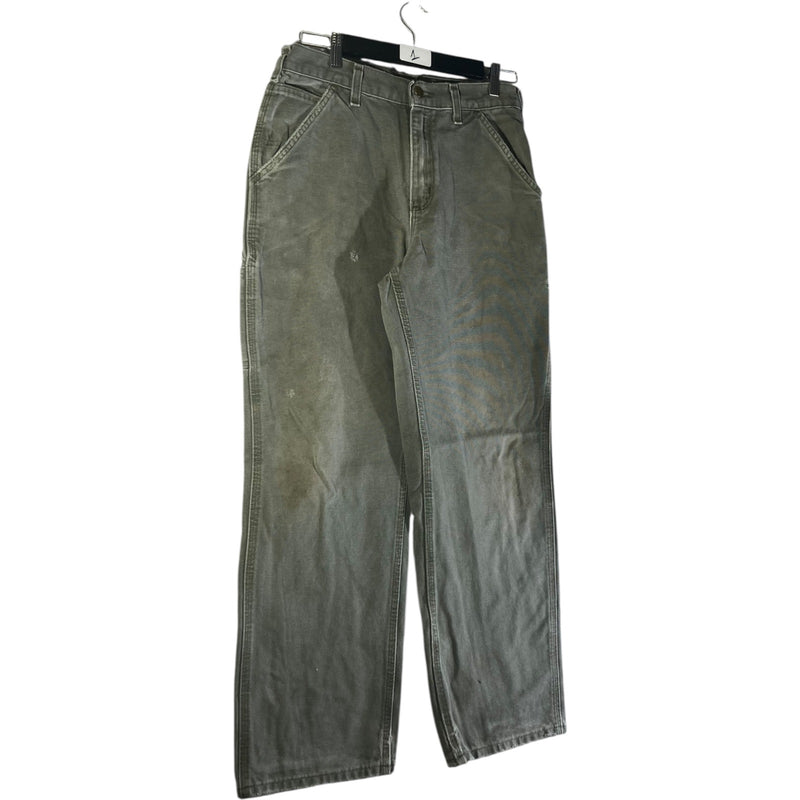Vintage Carhartt Loose Straight Washed Work Pants 32x30
