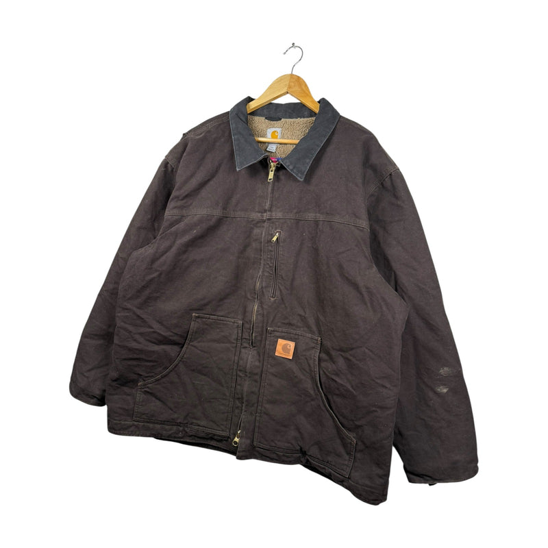 Vintage Carhartt Fleece Lined Workwear Jacket