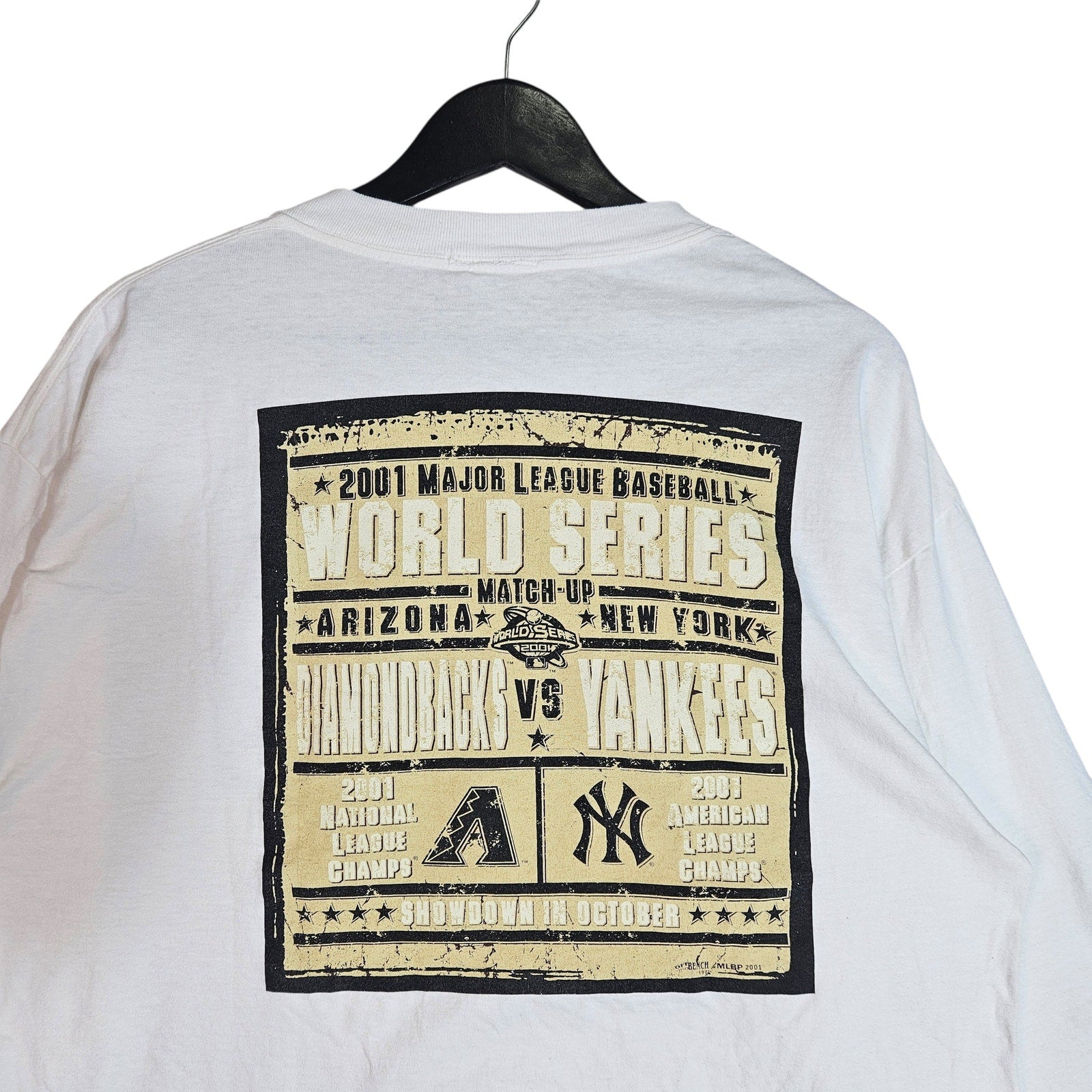 Vintage 2001 MLB World Series Arizona x New York Long Sleeve