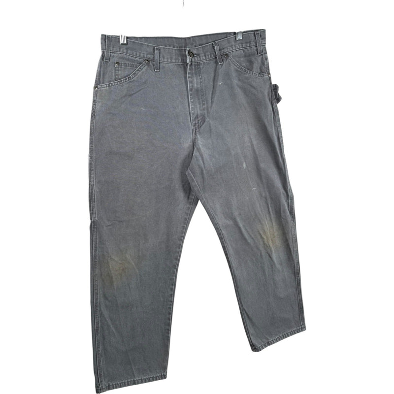 Vintage Dickies Denim Carpenter Work Pants 37x29