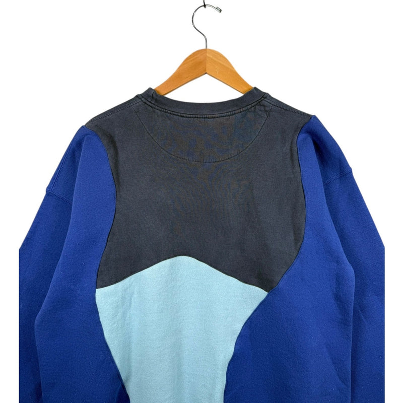 Vintage Nike Colorblock Swoosh Logo Crewneck