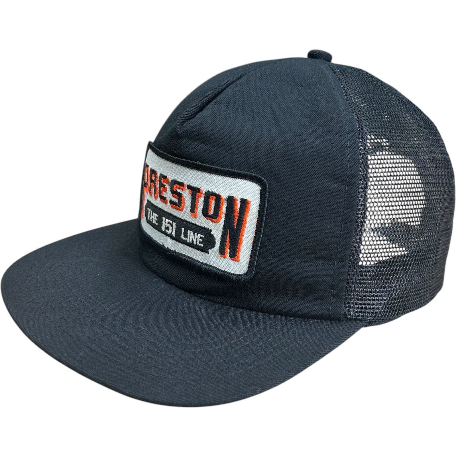 Vintage Preston The 151 Line Trucker Snapback Hat