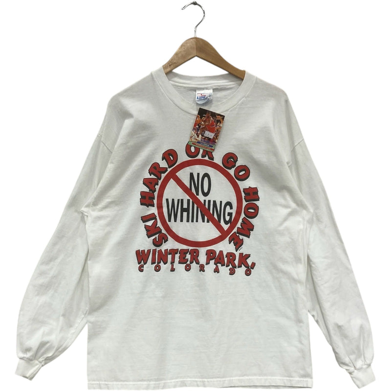 Vintage No Whining Winter Park Colorado Souvenir Long Sleeve