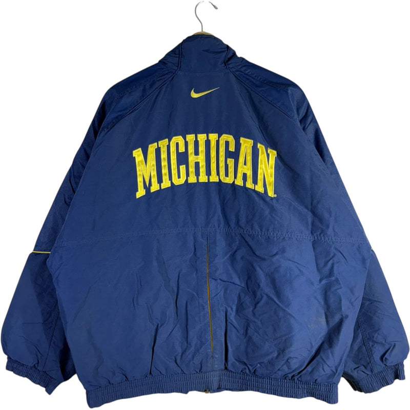 Vintage Nike Michigan University Spellout Logo Windbreaker