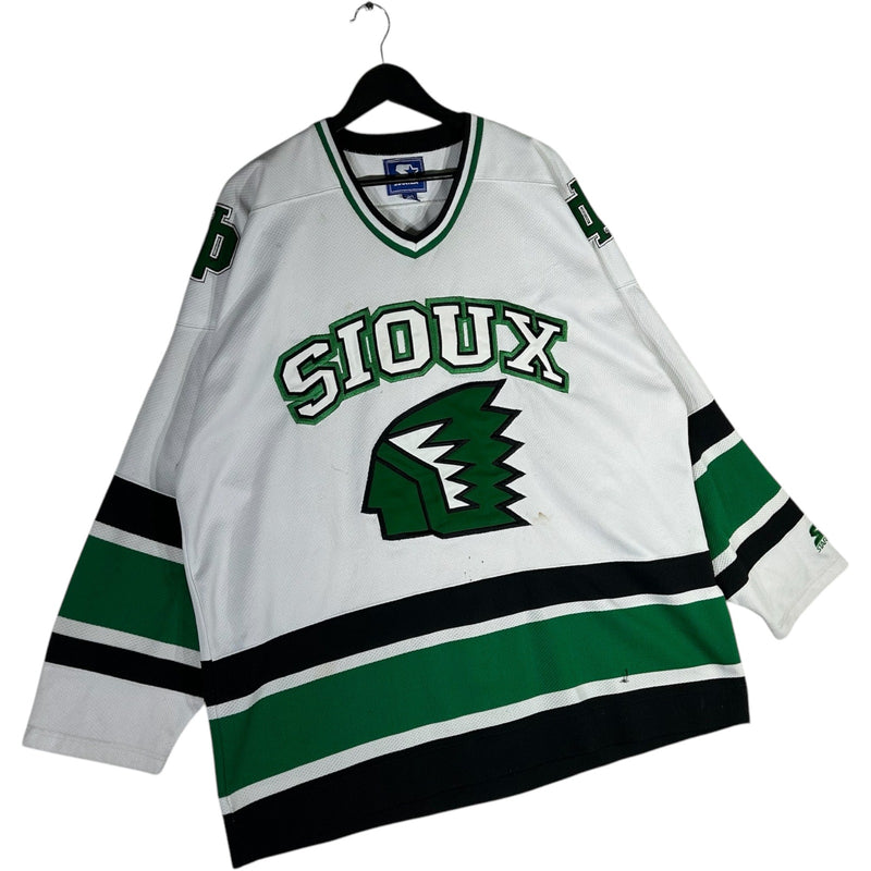 Vintage Starter University Of North Dakota Sioux Jersey