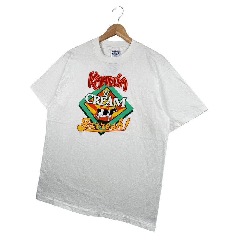 Vintage Kahlúa & Cream Fresh! T-Shirt 90s