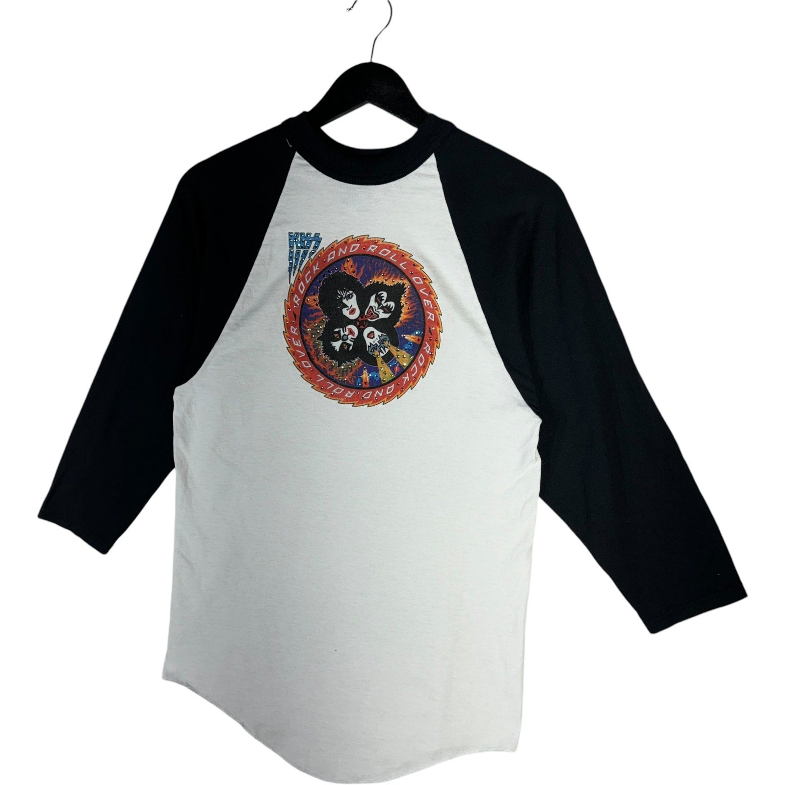 Vintage Kiss "Rock And Roll" Long Sleeve