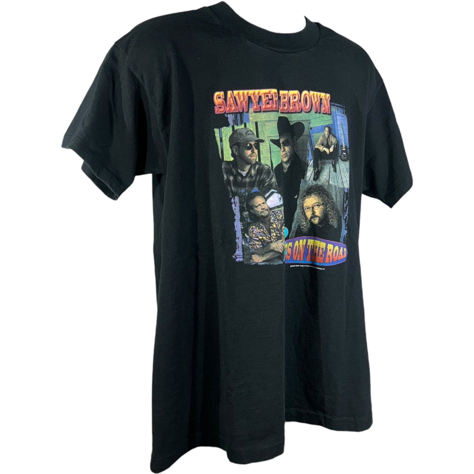 Vintage Sawyer Brown 6 Days On The Road Show Band Tee