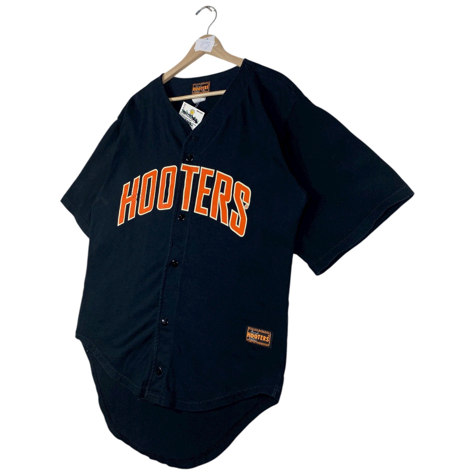 Vintage Hooters Button Front MLB Jersey