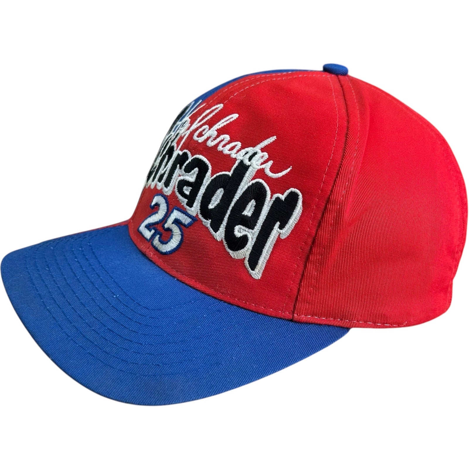 Vintage Ken Schrader #25 Embroidered NASCAR Snapback Hat