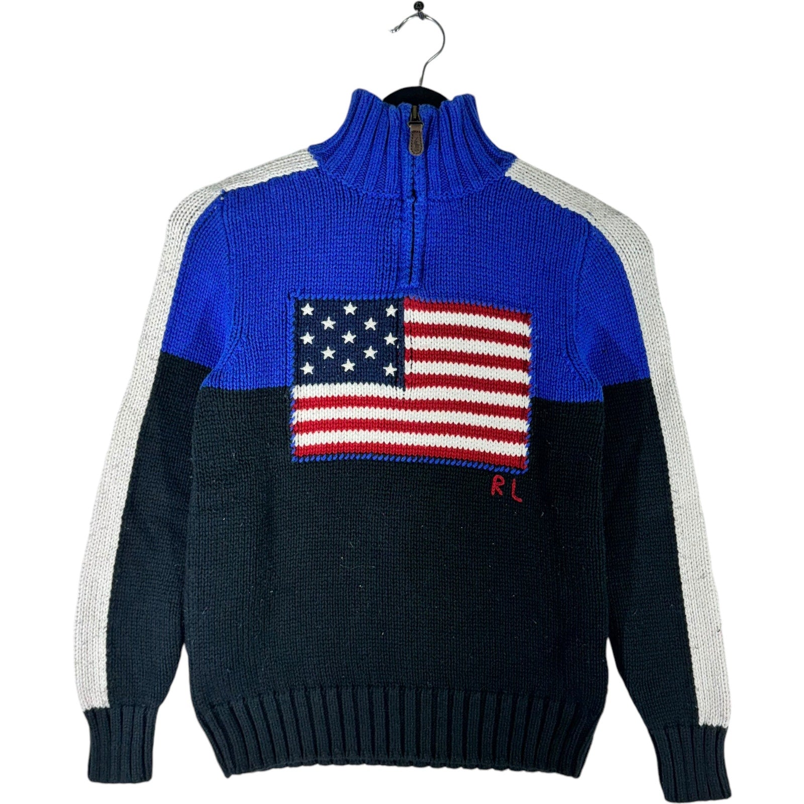 Polo Ralph Lauren 1/4 Zip Knit Sweater