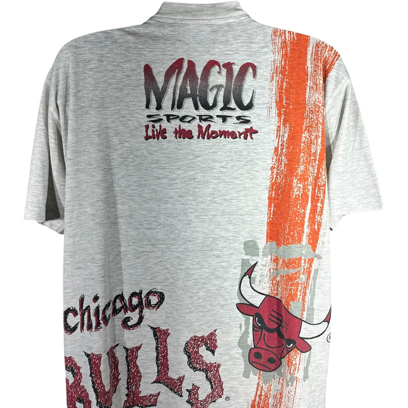 Vintage Chicago Bulls Magic Johnson T's AOP Tee