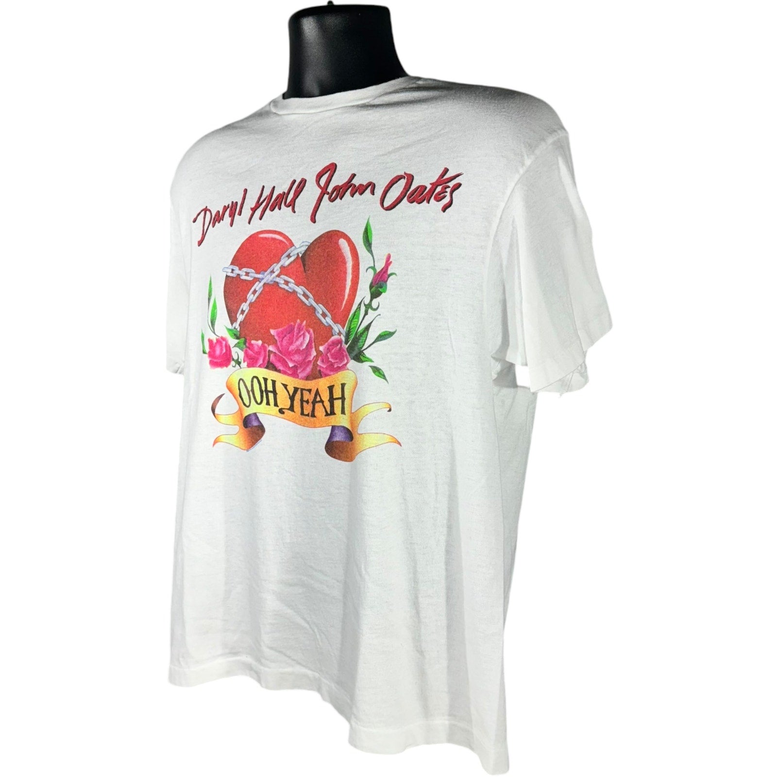 Vintage Hall & Oats Band Tee 80's