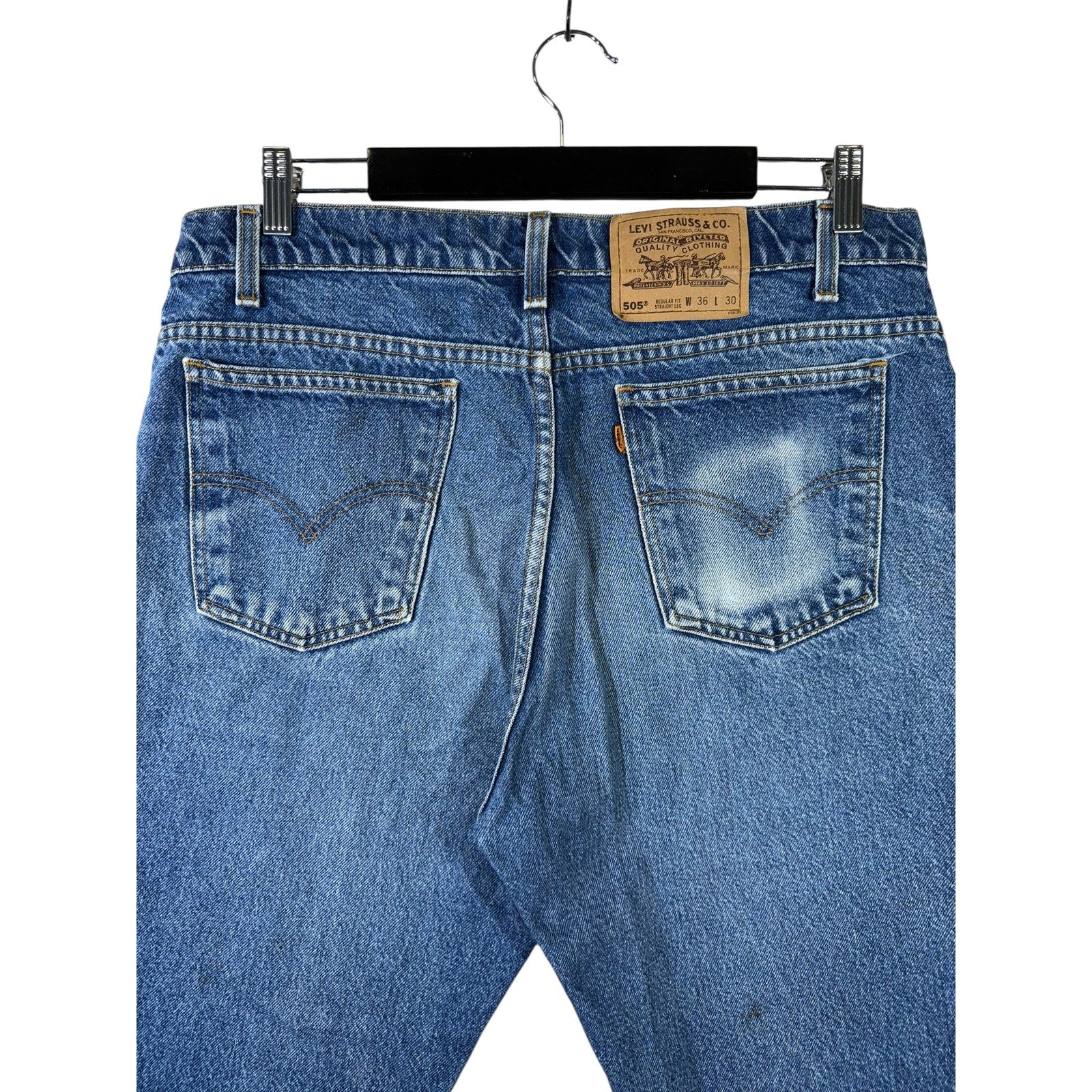 Vintage Levi's 505 Denim Shorts 36