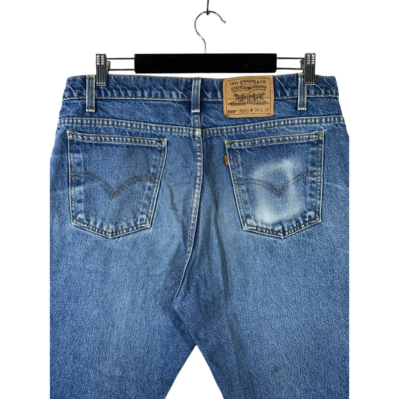 Vintage Levi's 505 Denim Shorts 36