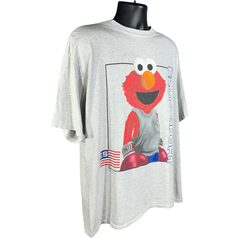 Vintage Sesame Street Elmo Polo Sport Bootleg Tee