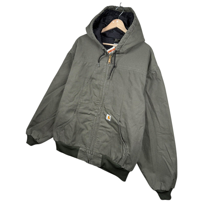 Vintage Carhartt Active Full Zip Hoodie