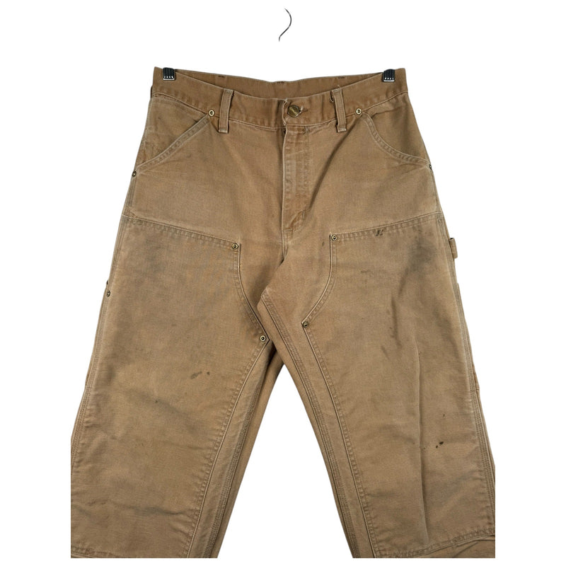Vintage Carhartt Khaki Carpenter Pants 31x25.5