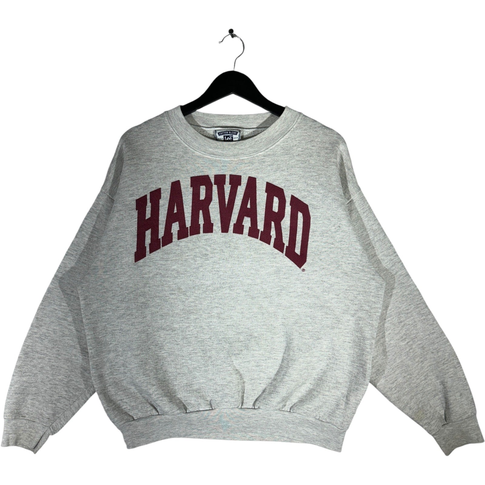 Vintage Harvard University Spellout Crewneck 90s