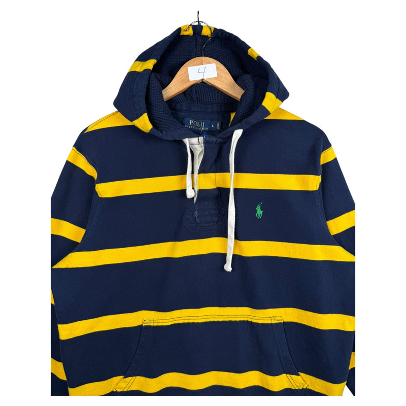 Vintage Polo Ralph Lauren Striped Hoodie
